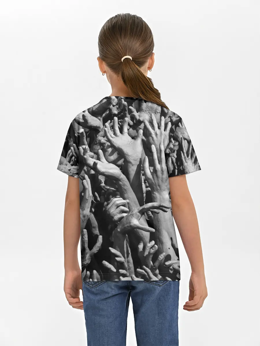 Детская базовая футболка / Hands