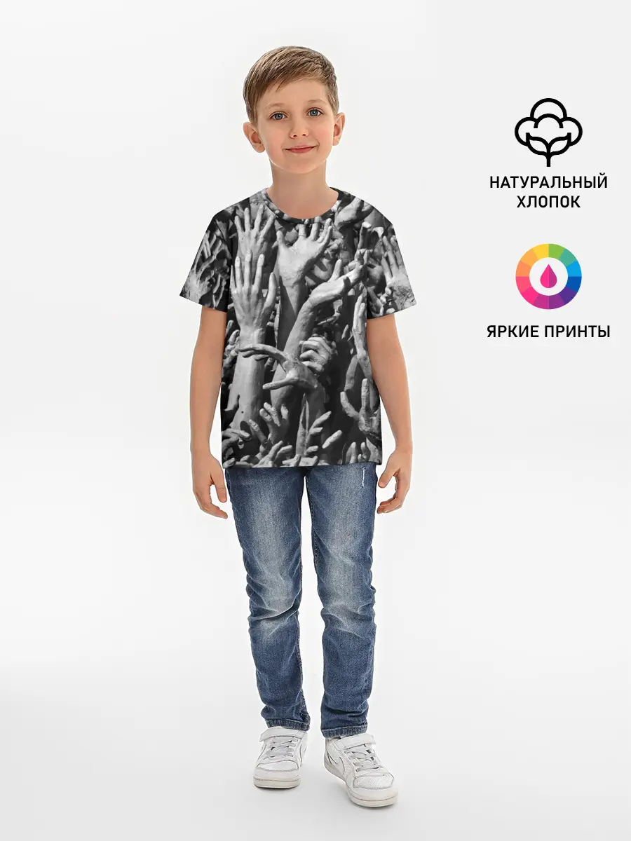 Детская базовая футболка / Hands