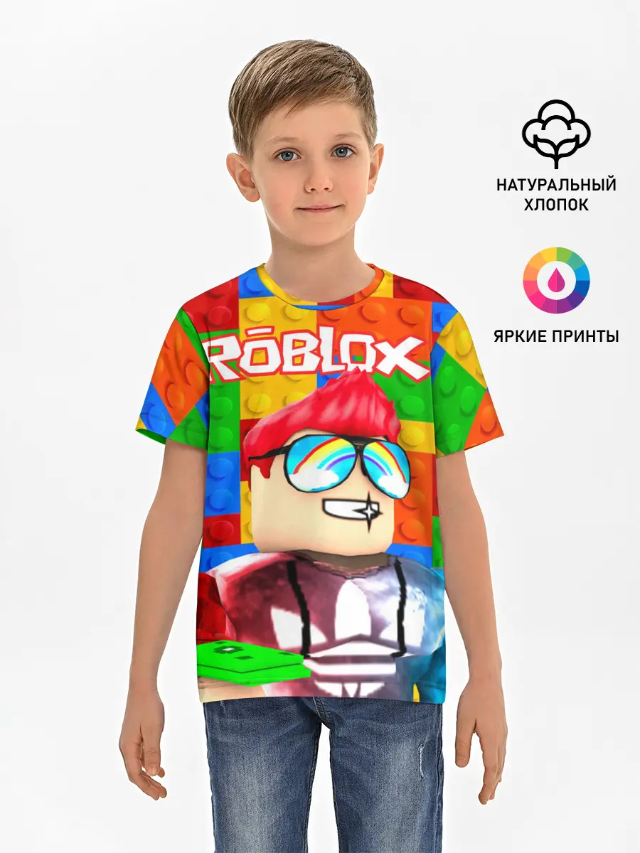 Детская базовая футболка / ROBLOX [3]