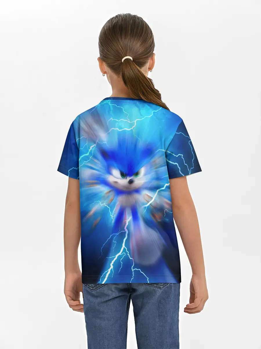 Детская базовая футболка / SONIC | СИНИЙ ЁЖ