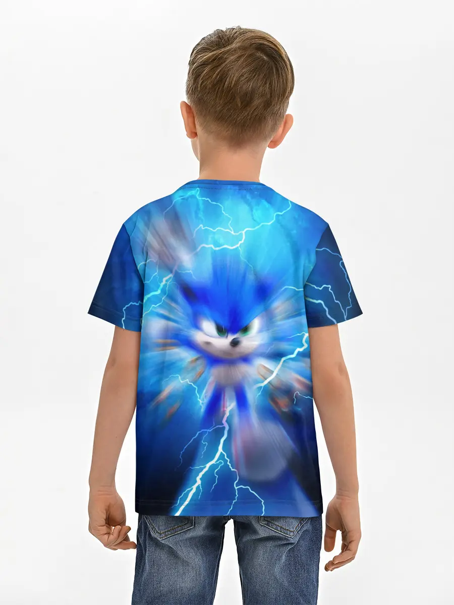 Детская базовая футболка / SONIC | СИНИЙ ЁЖ