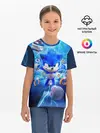 Детская базовая футболка / SONIC | СИНИЙ ЁЖ