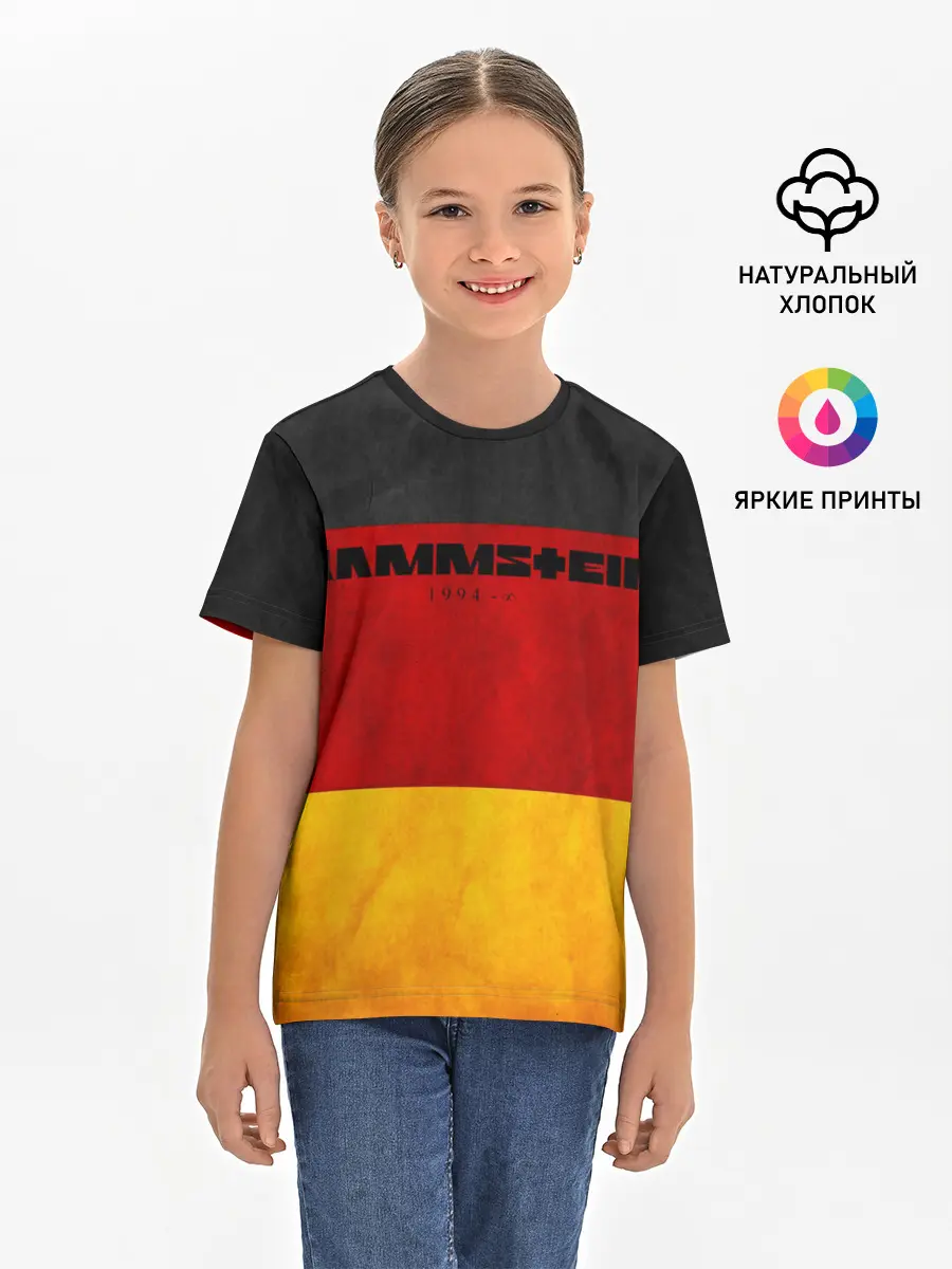 Детская базовая футболка / Rammstein