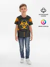 Детская базовая футболка / ХИМИЧЕСКАЯ ОПАСНОСТЬ 3D