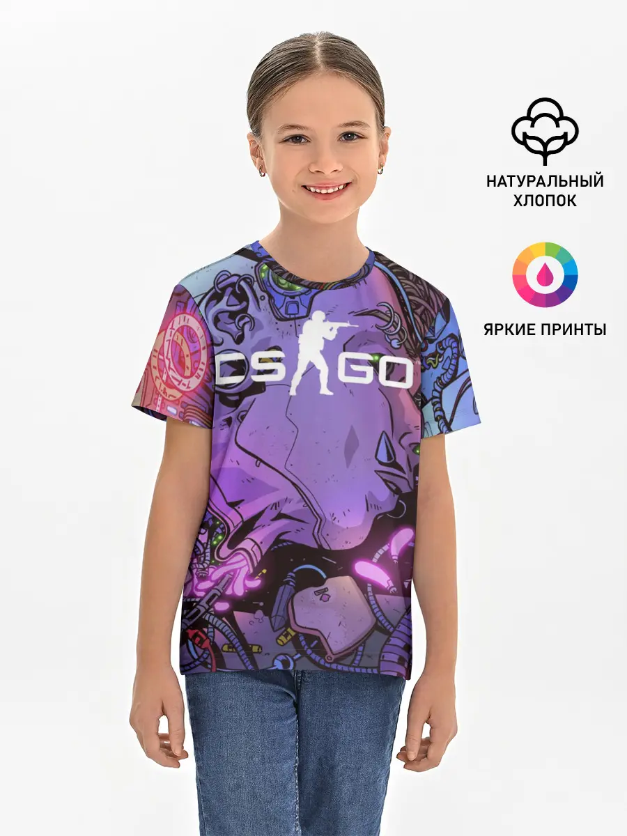 Детская базовая футболка / CS GO