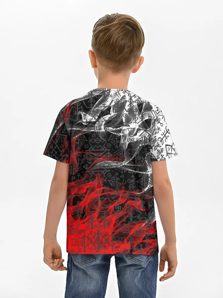 Детская базовая футболка / Викинги