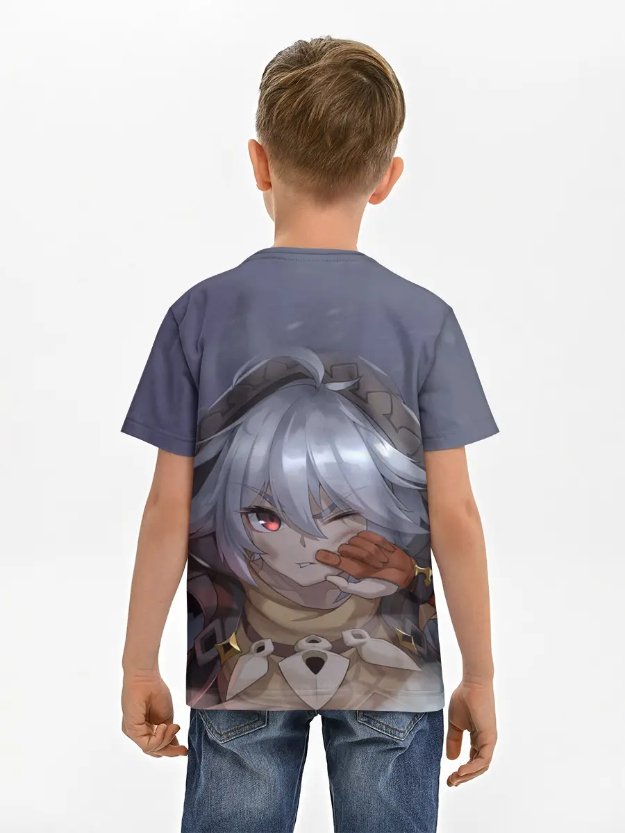 Детская базовая футболка / Genshin Impact: Razor Genshin.
