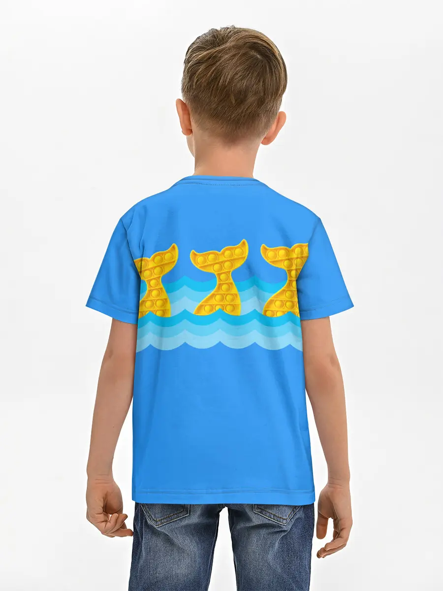 Детская базовая футболка / Pop it / Simple Dimple