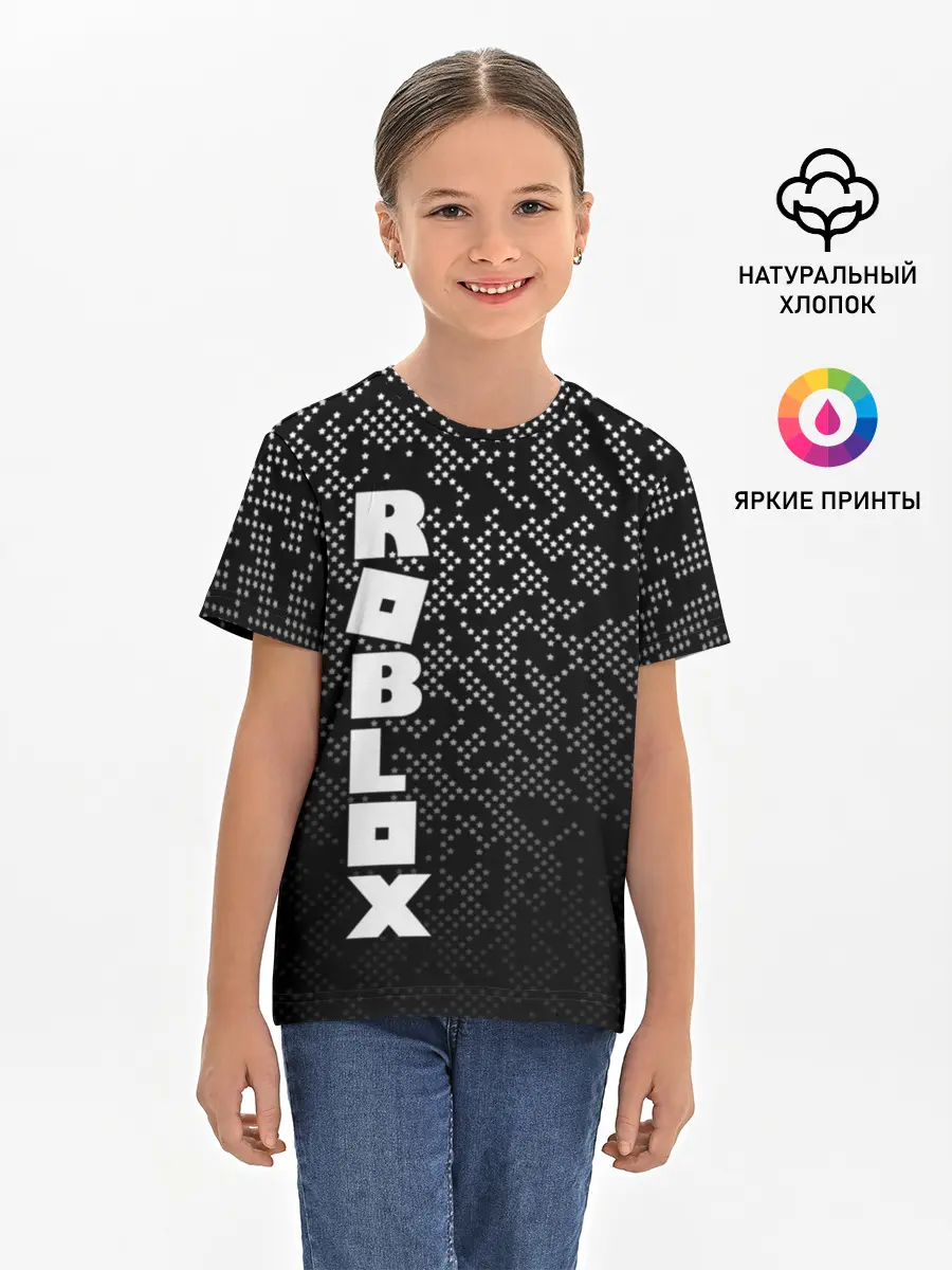 Детская базовая футболка / Roblox