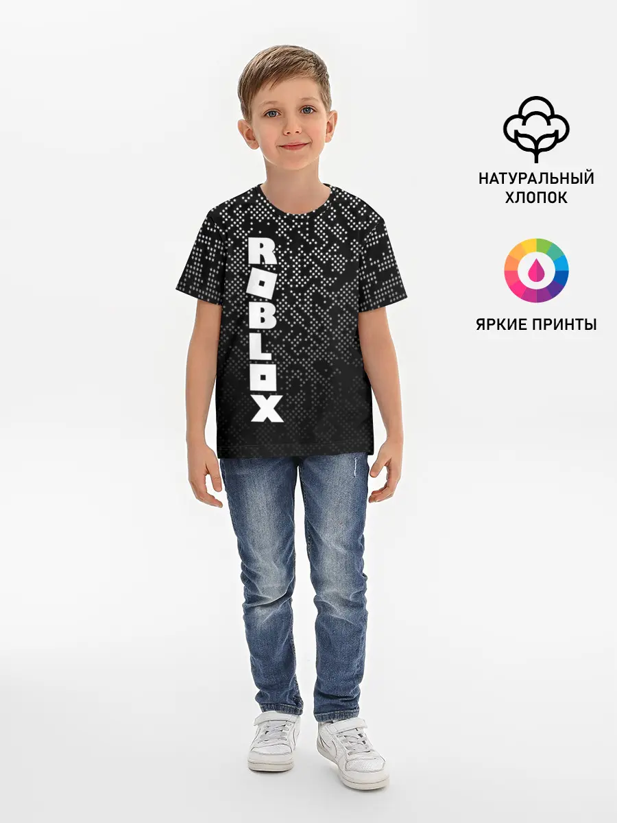 Детская базовая футболка / Roblox