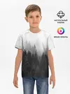 Детская базовая футболка / Туманный лес