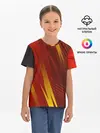Детская базовая футболка / Red sport style