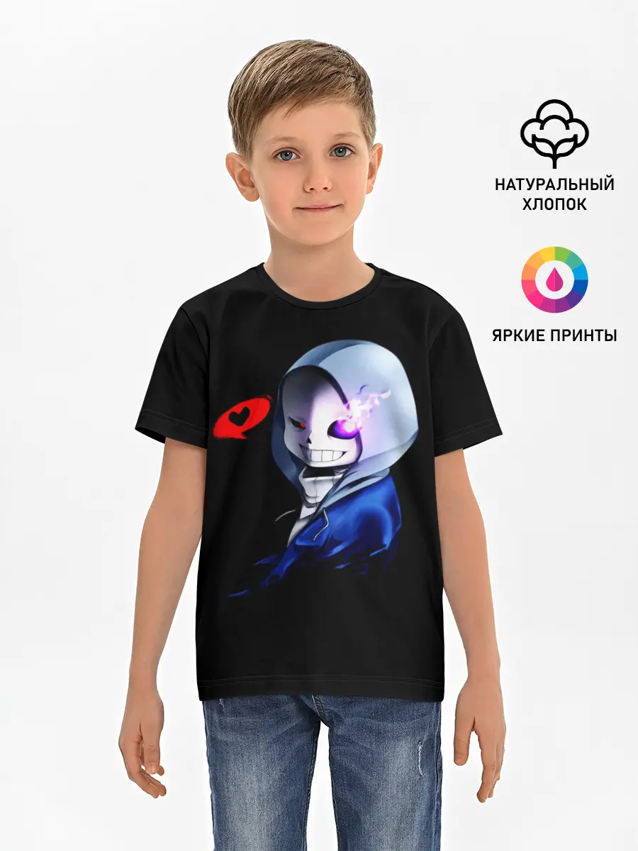 Детская базовая футболка / Undertale
