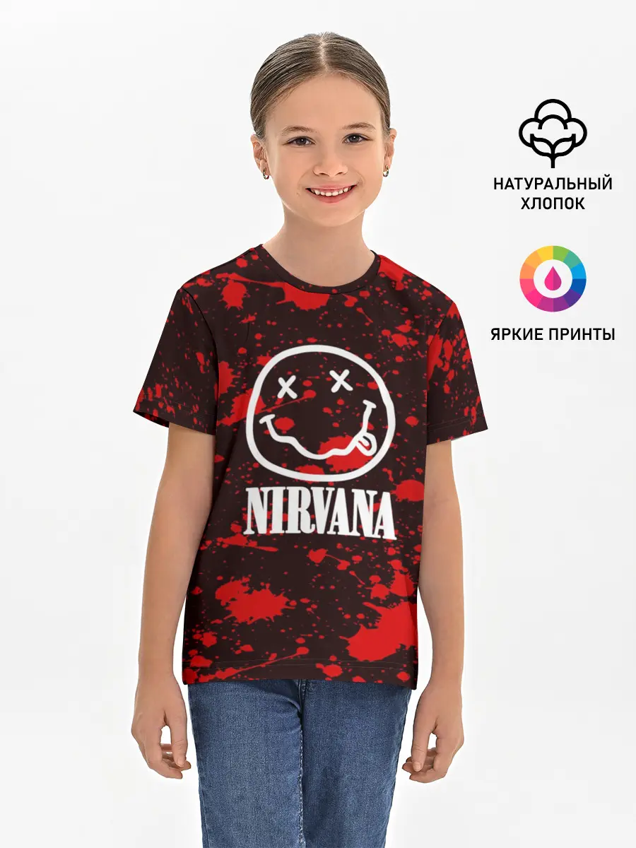 Детская базовая футболка / NIRVANA