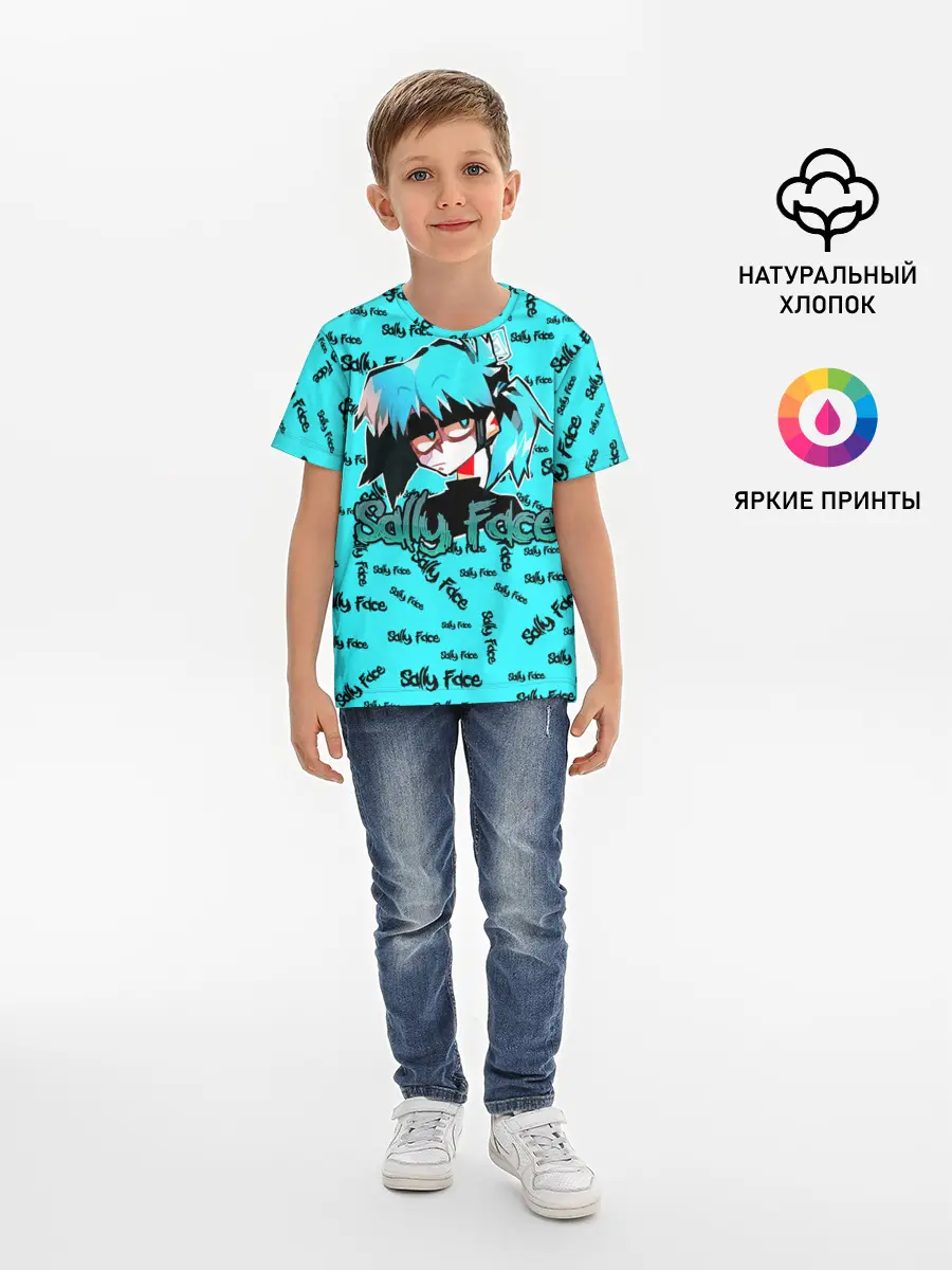 Детская базовая футболка / Sally Face