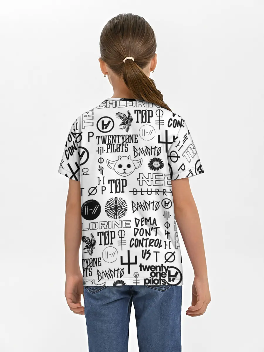 Детская базовая футболка / TWENTY ONE PILOTS
