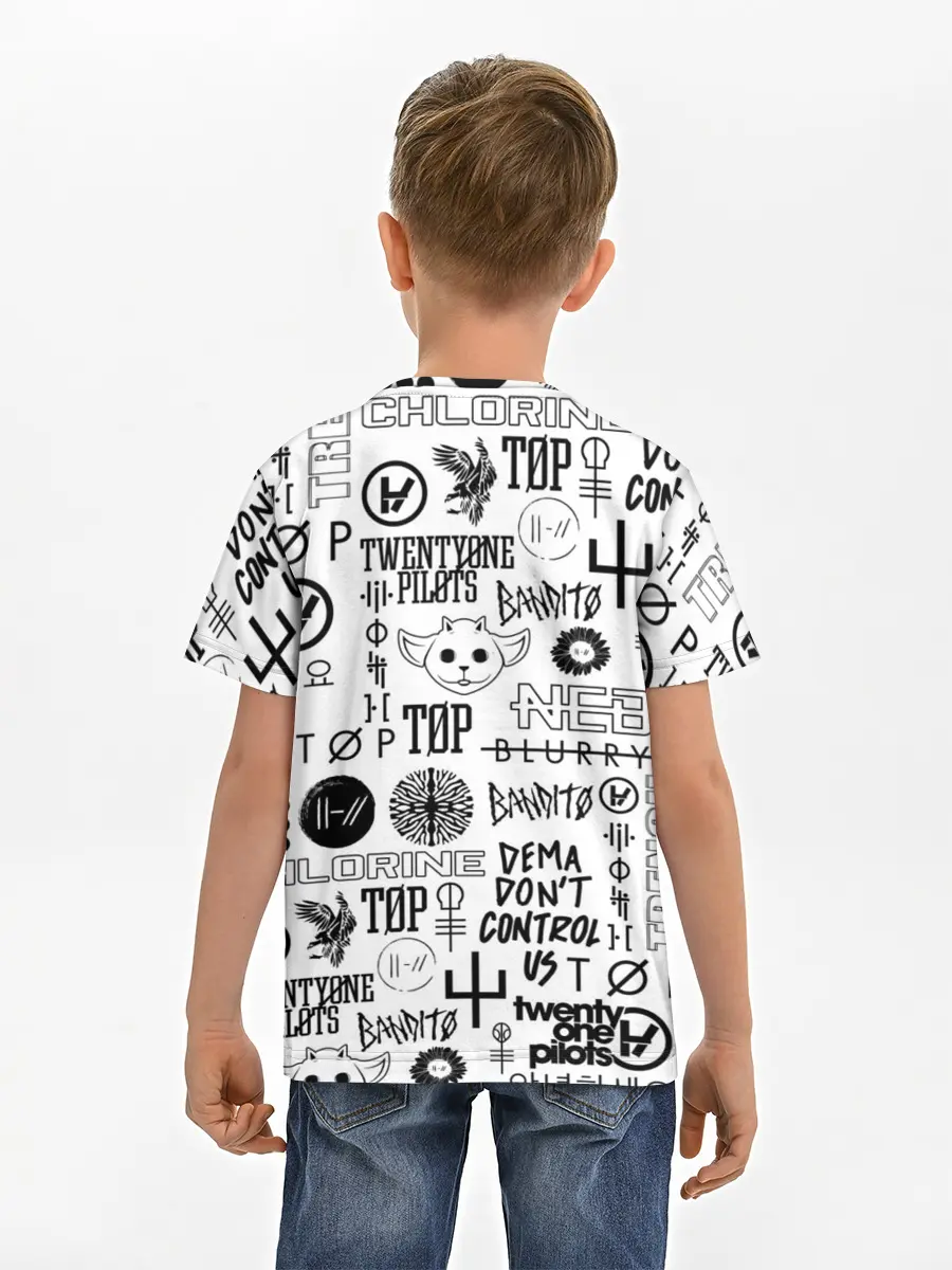 Детская базовая футболка / TWENTY ONE PILOTS