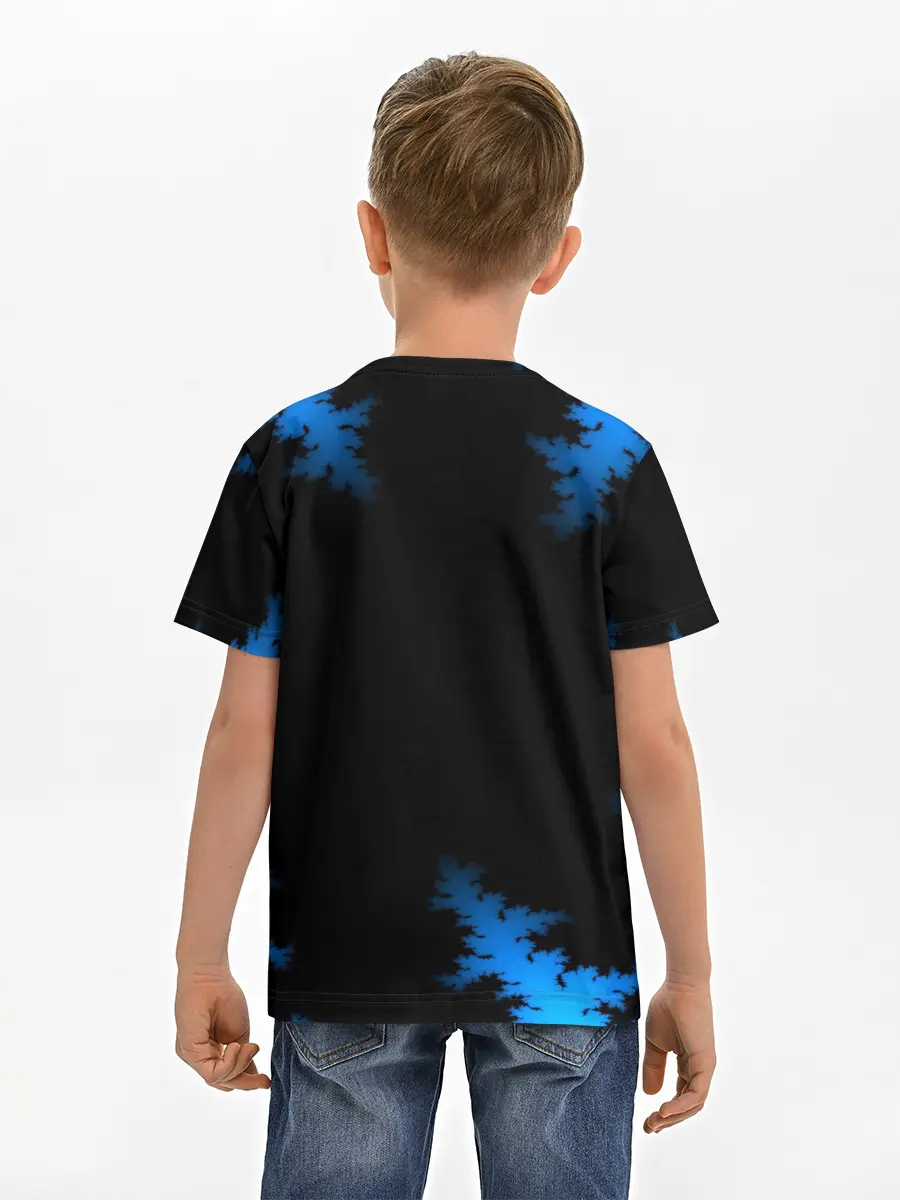 Детская базовая футболка / Морозный узор