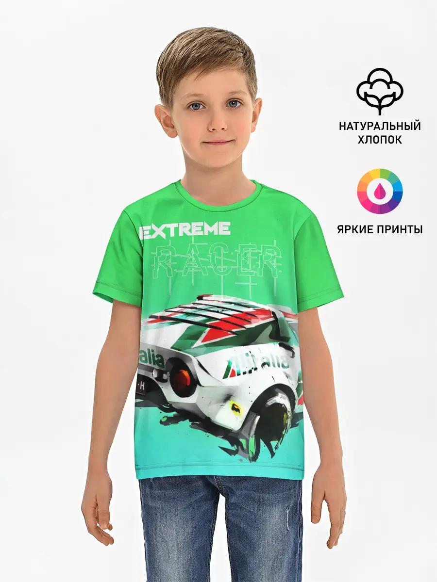 Детская базовая футболка / Extrime Racer