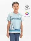 Детская базовая футболка / ПАРУСНИКИ | SUMMER