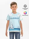 Детская базовая футболка / ПАРУСНИКИ | SUMMER