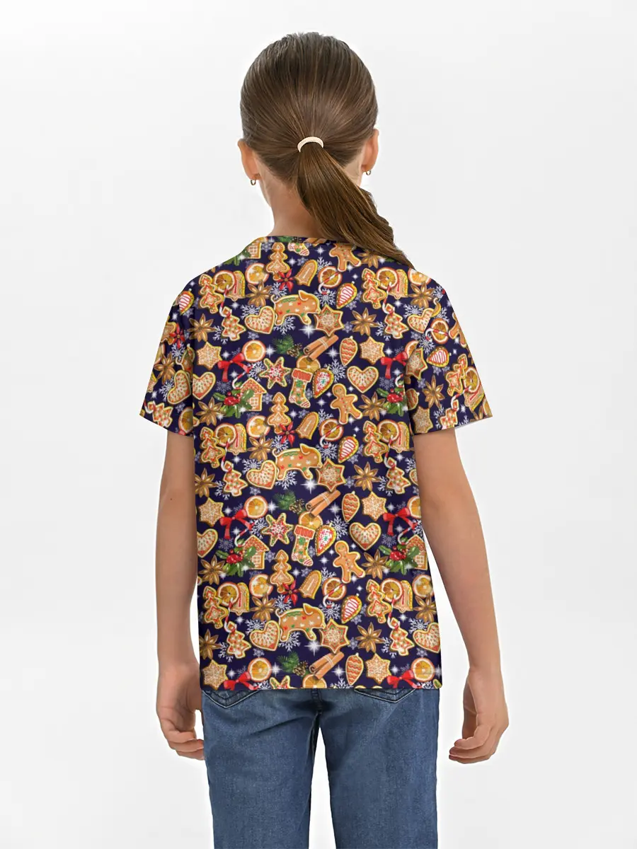 Детская базовая футболка / Новый Год