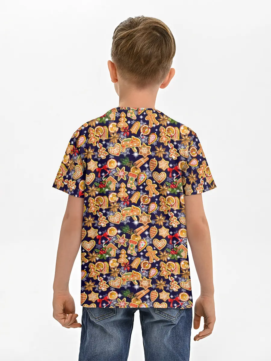 Детская базовая футболка / Новый Год