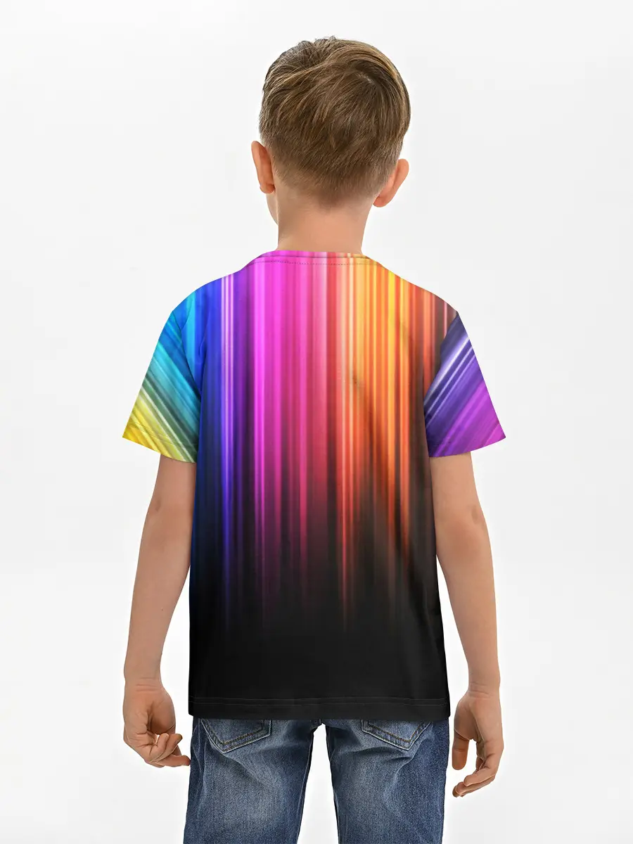 Детская базовая футболка / НЕОНОВЫЙ ЦВЕТ