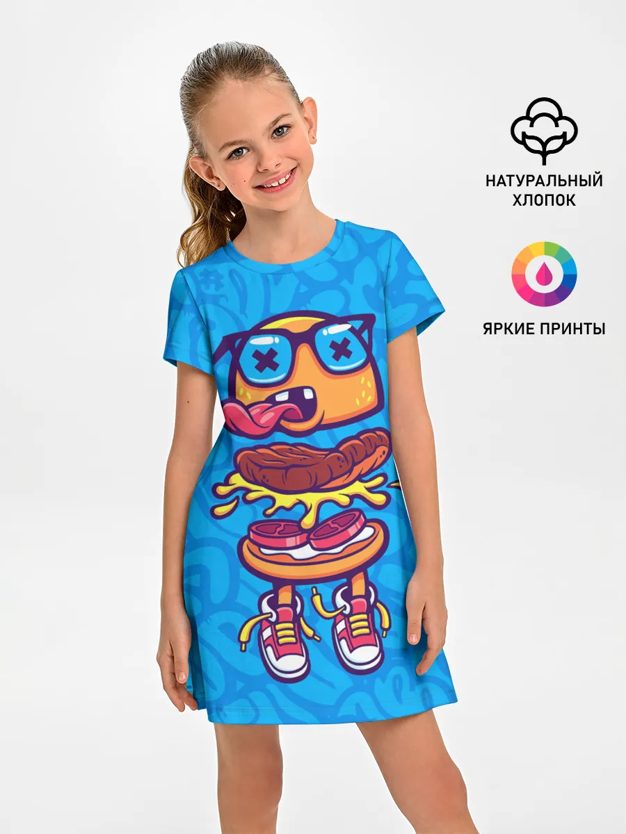 Детское платье / Бутерброд монстрик