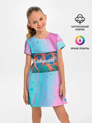 Детское платье / Clubhouse геометрия | Клабхаус