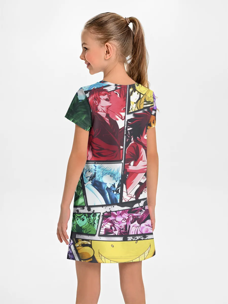 Детское платье / EPIC MAIN ANIME CHARACTERS 3D!