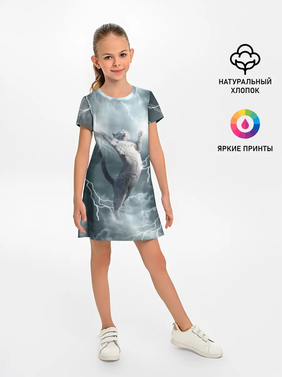 Детское платье / Грозовой кошак.