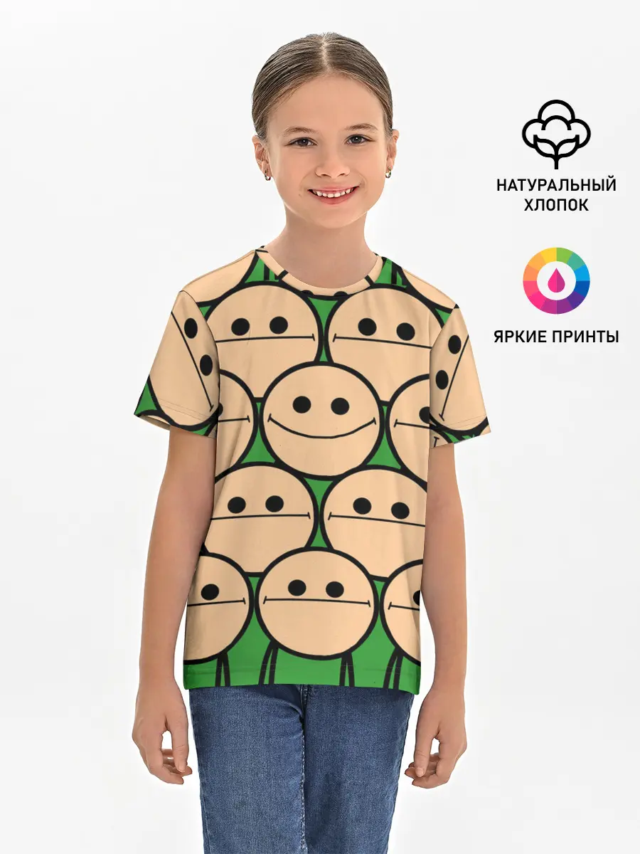 Детская базовая футболка / Cyanide & Happiness | Face Sure