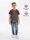 Детская базовая футболка / Механический дракон