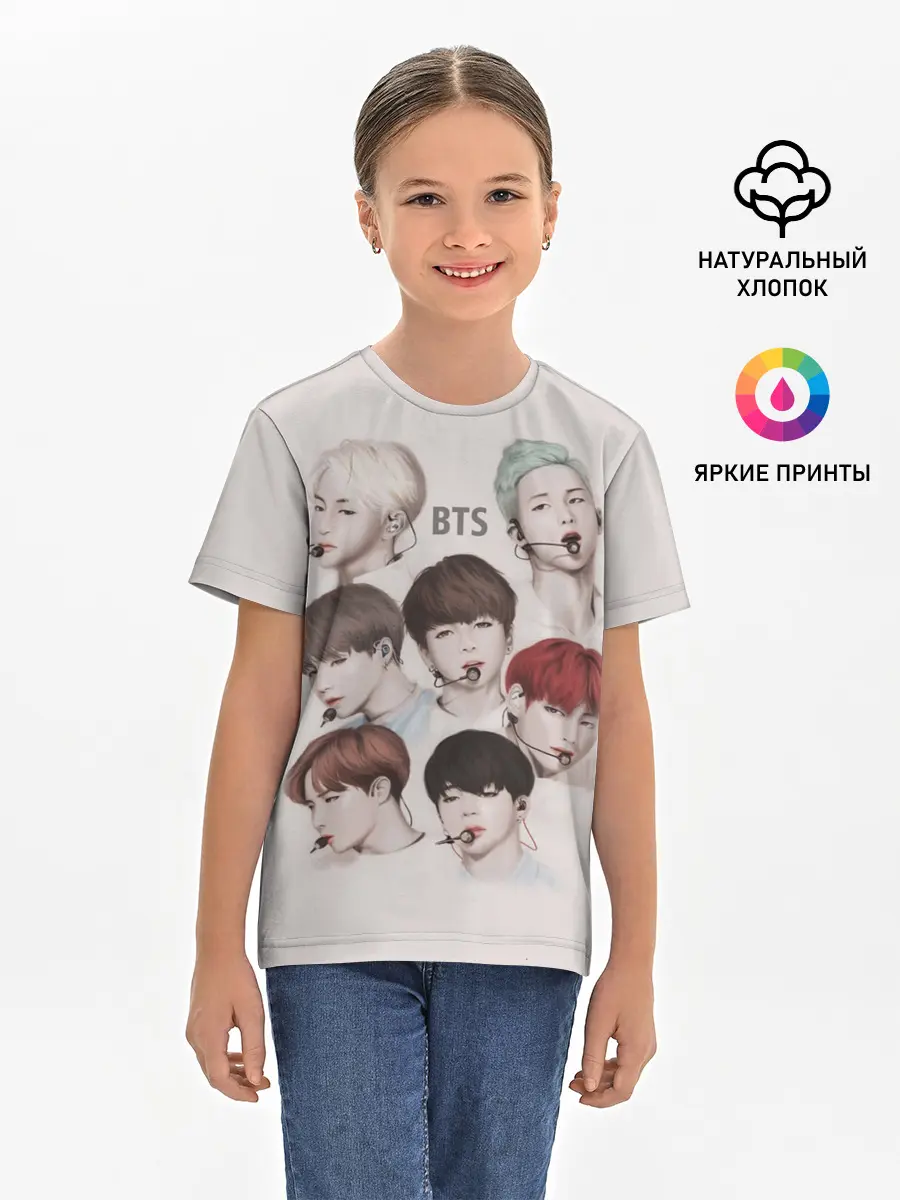 Детская базовая футболка / BTS