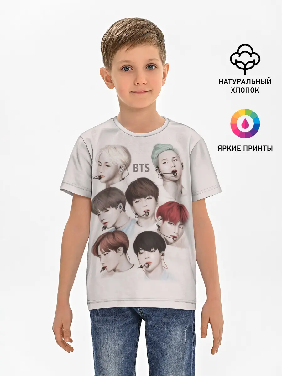 Детская базовая футболка / BTS