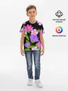 Детская базовая футболка / Ночные цветы