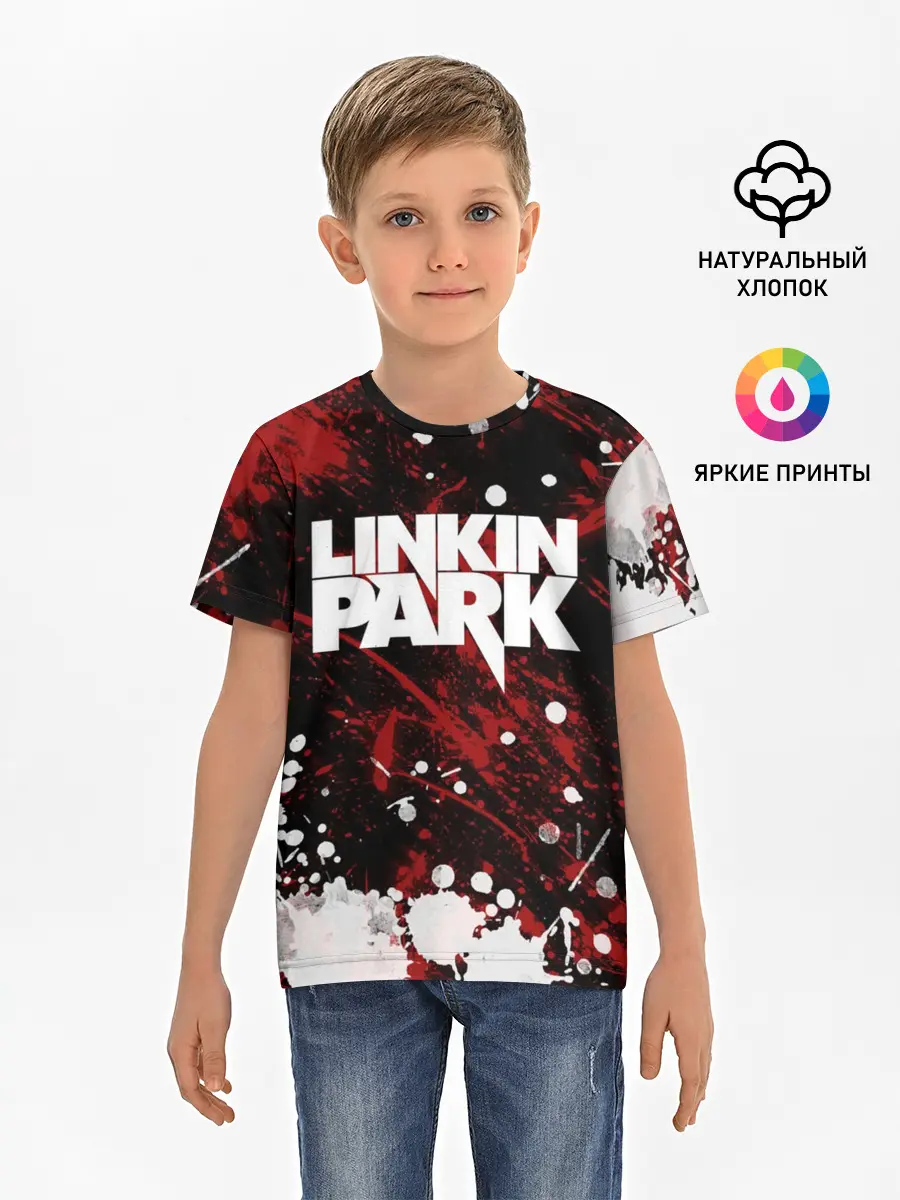 Детская базовая футболка / Linkin Park