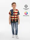 Детская базовая футболка / USA URBAN