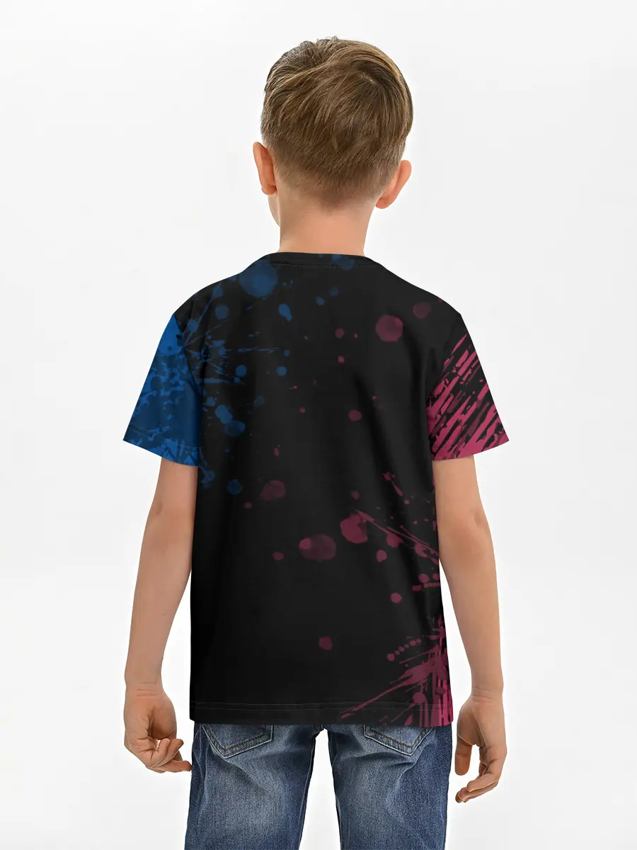 Детская базовая футболка / FC BARCELONA.