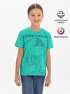 Детская базовая футболка / I think Im okay
