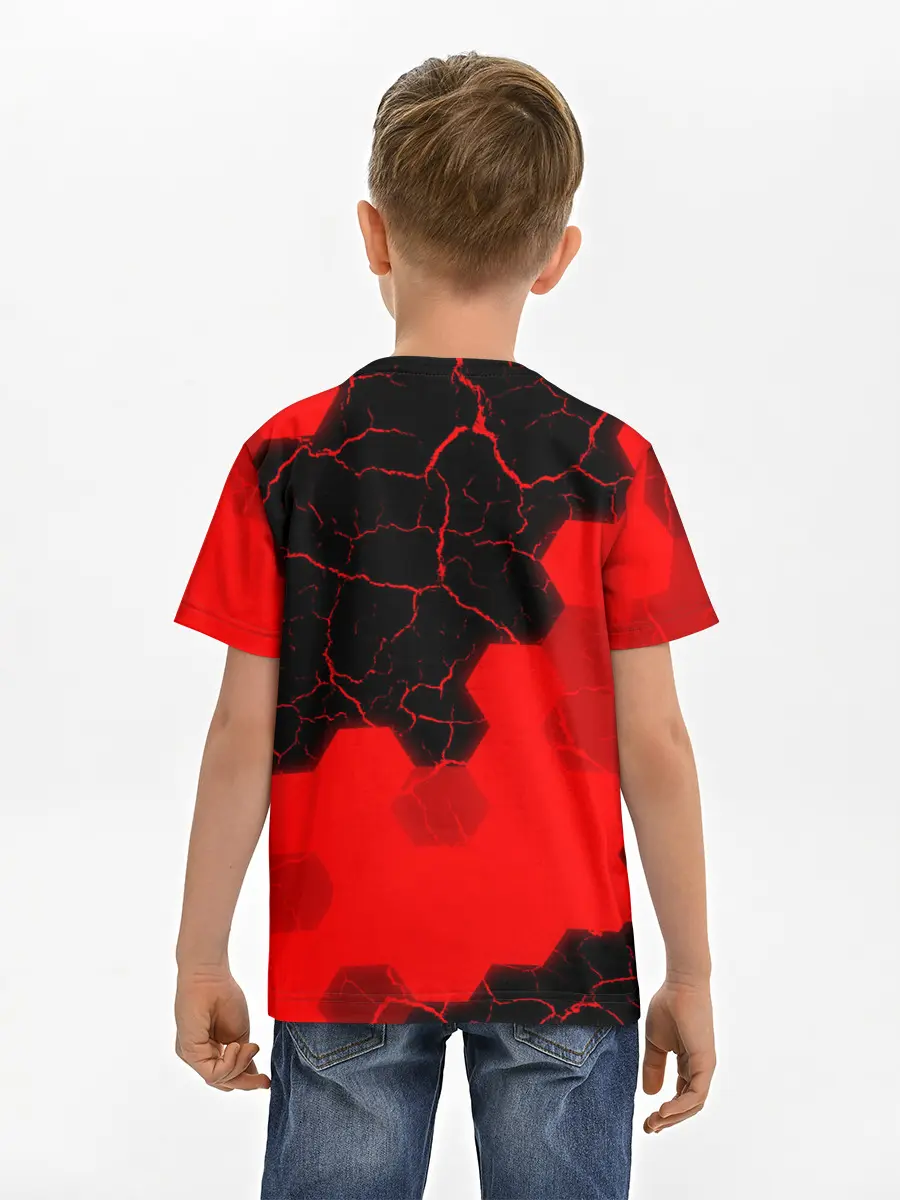 Детская базовая футболка / AMONG US / АМОНГ АС