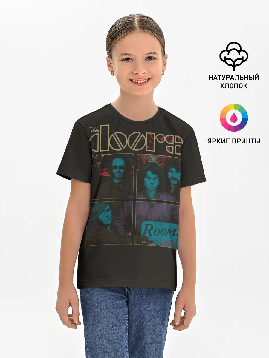Детская базовая футболка / The Doors