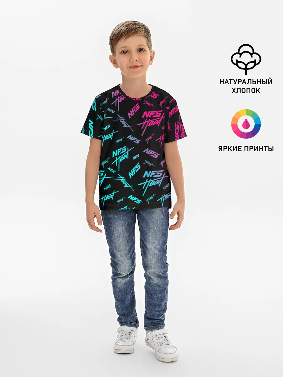 Детская базовая футболка / NFS: Heat