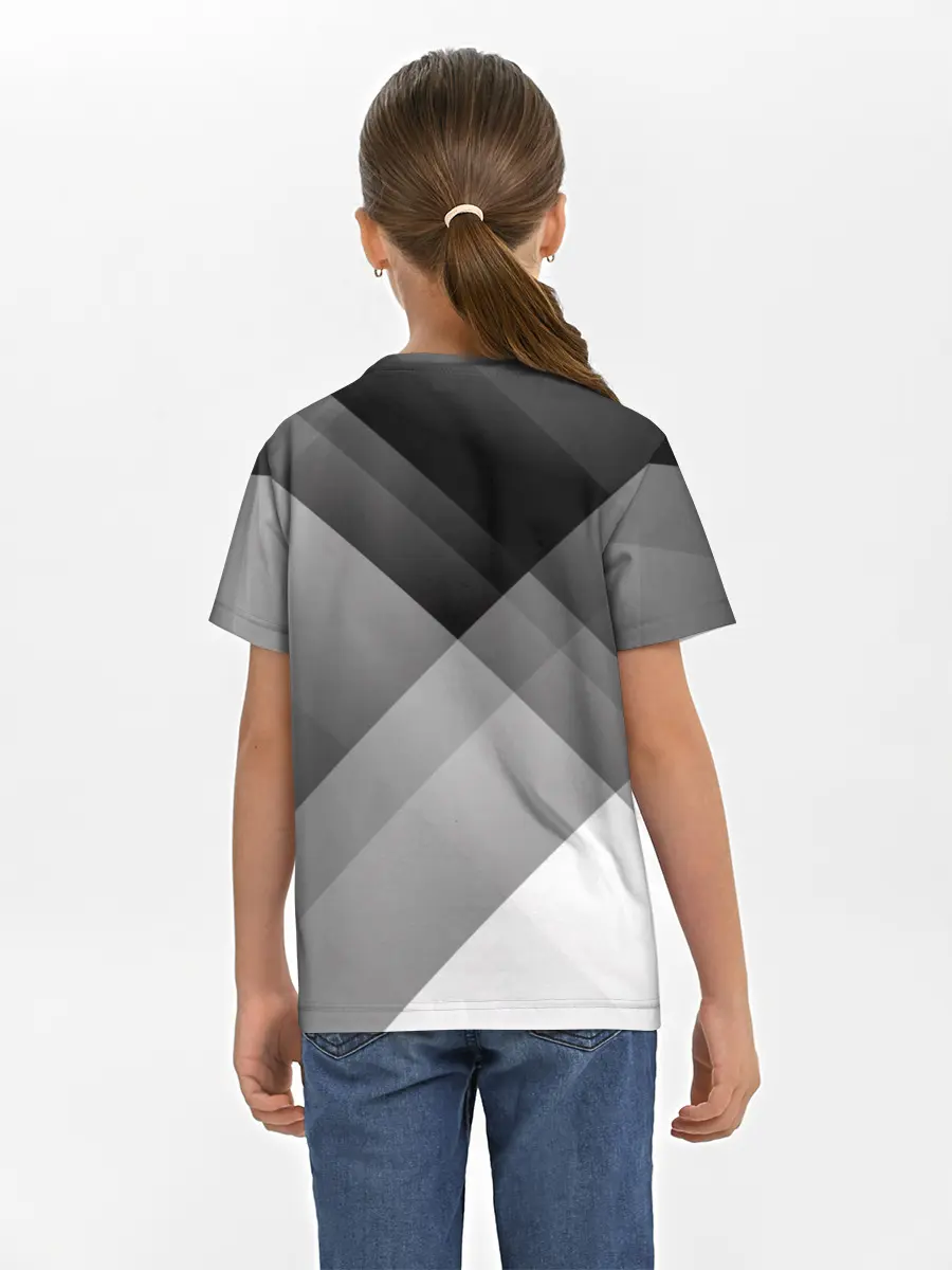 Детская базовая футболка / Геометрия