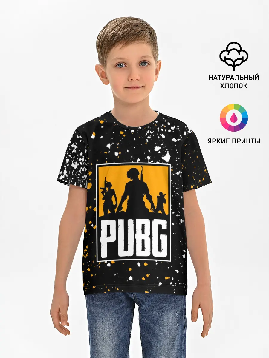 Детская базовая футболка / PUBG / ПАБГ / ГРАНЖ