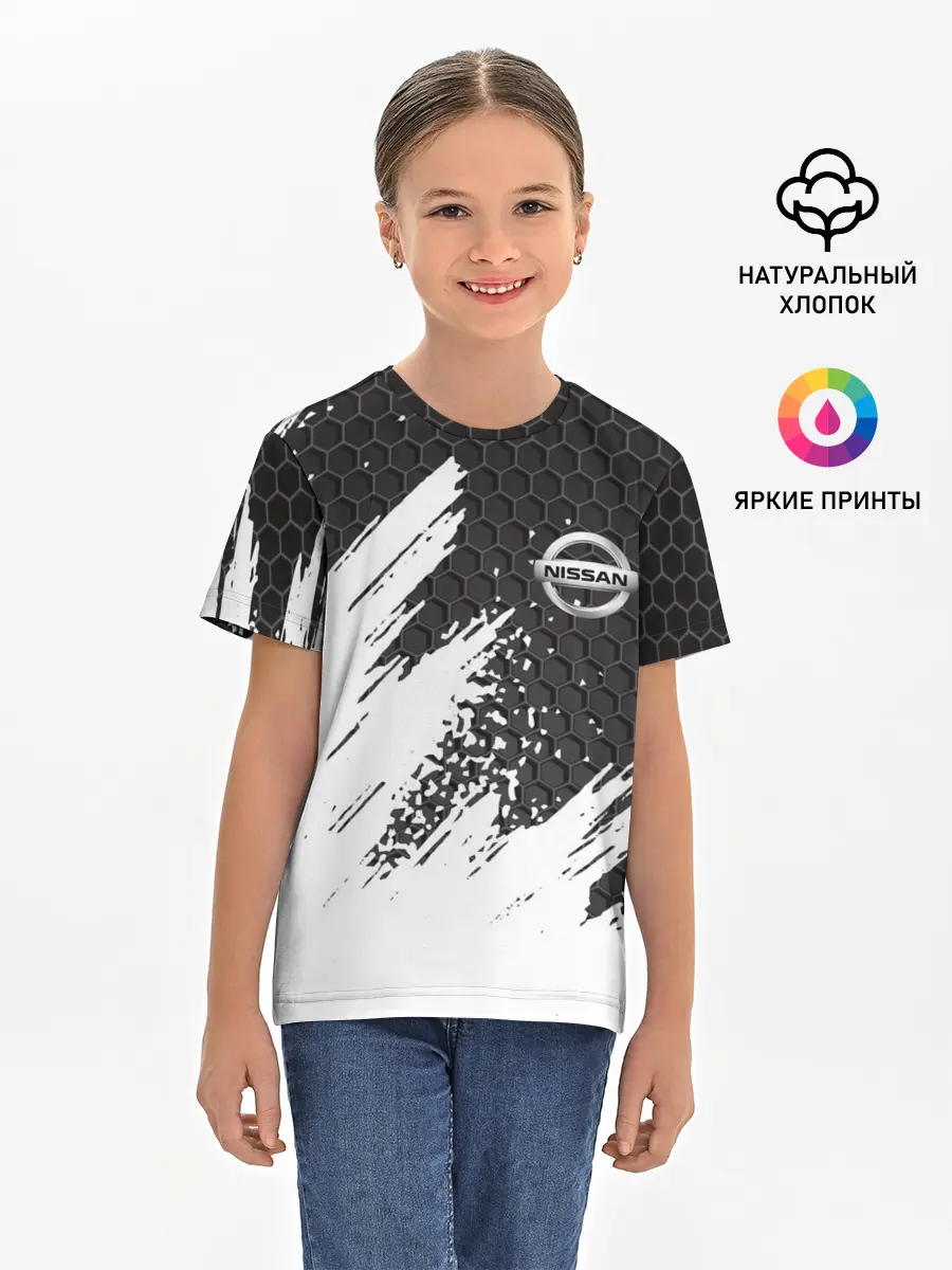 Детская базовая футболка / NISSAN