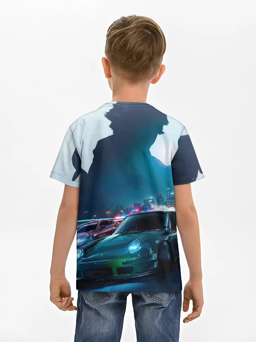 Детская базовая футболка / Need for Speed