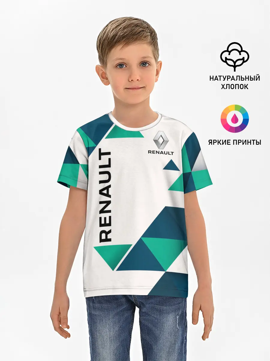 Детская базовая футболка / Renault