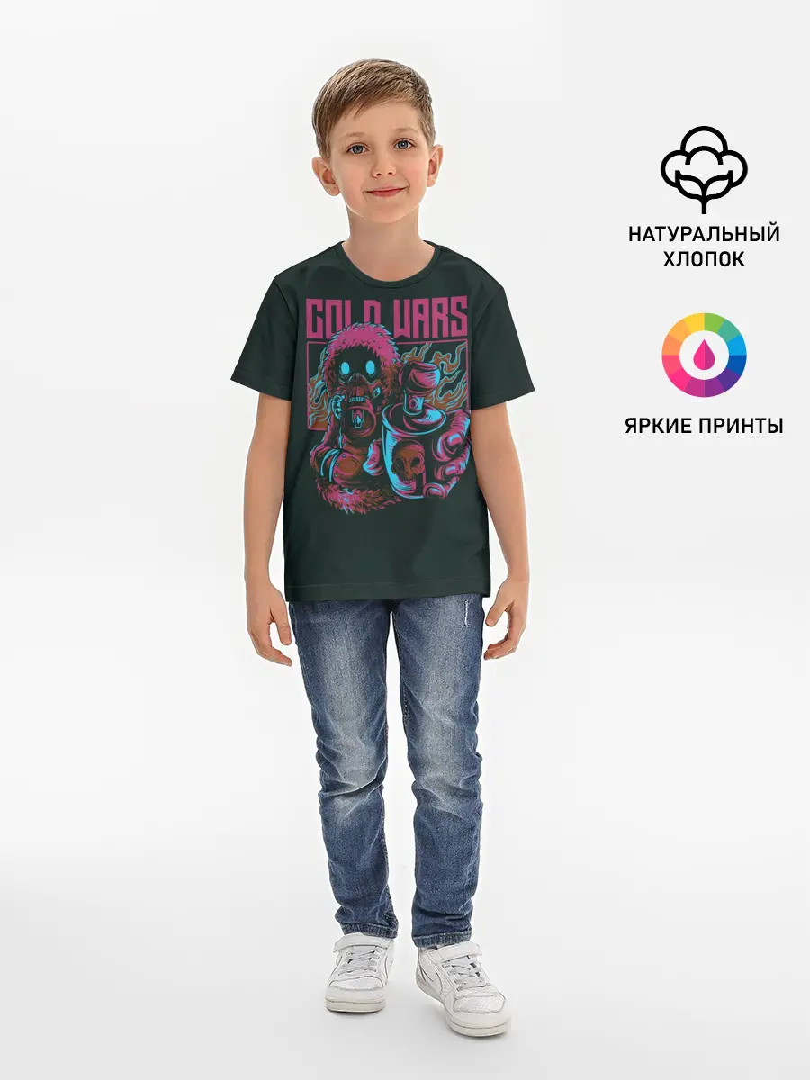 Детская базовая футболка / Граффити